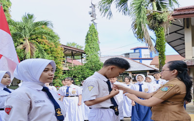 Wajah Baru Semangat Baru: Pelantikan OSIS SMPN 1 Sekadau Hilir